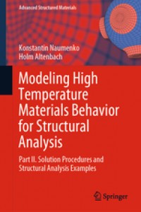 Open Library - Modeling High Temperature Materials Behavior For ...