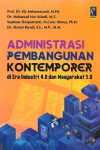 Open Library - Administrasi Pembangunan Kontemporer Di Era Industri 4.0 ...