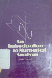 Open Library - An Introduction To Numerical Analysis