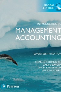 Open Library - Introduction To Management Accounting, Global Edition, 17/E.