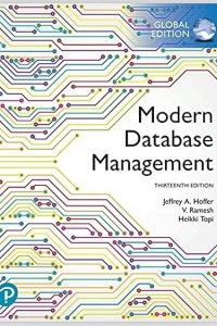 Open Library - Modern Database Management: Global Edition, 13/E.