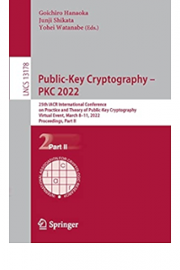 Open Library - Public-Key Cryptography – PKC 2022 : 25th IACR ...